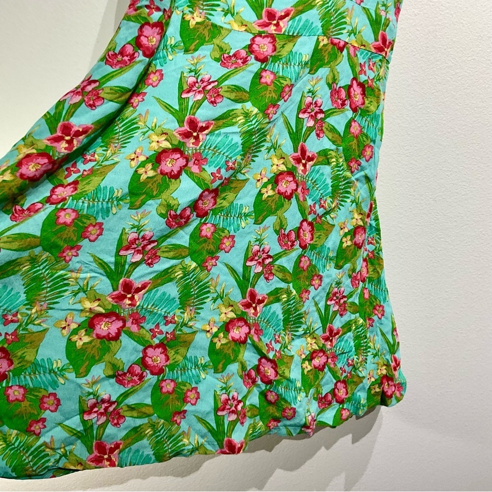 Matilda Jane Pretty Floral Dress Size M. Scrunchedd Back With Inner Lining - Picture 9 of 10